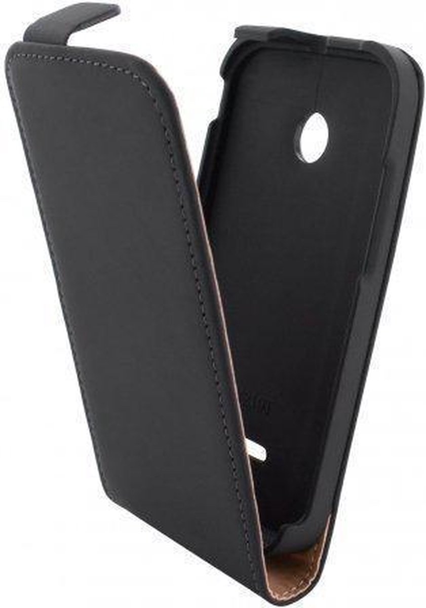 Mobiparts Premium Flip Case Huawei Ascend Y210D Black