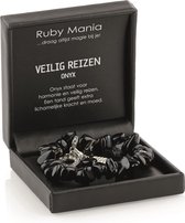 Onyx armband 'Ruby Mania' - nugget edelsteen kralen