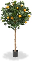 Sinaasappel kunstboom op stam 120 cm