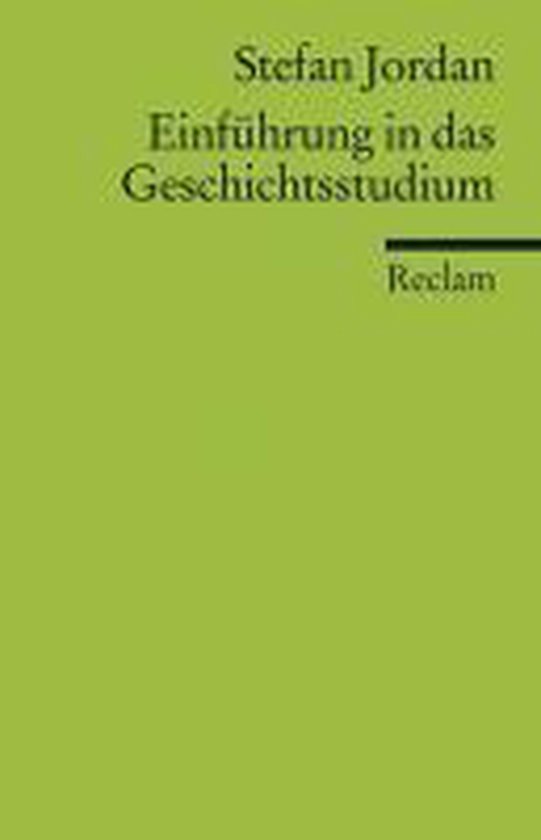 Einführung in das Geschichtsstudium - cover