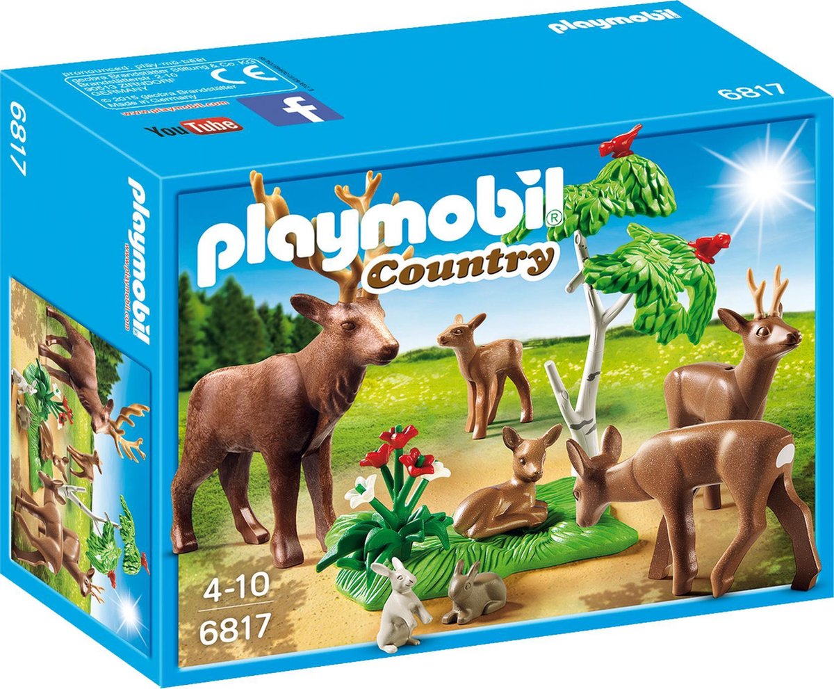 Figuren | Playmobil - Playmobil 6817 Hertenfamilie