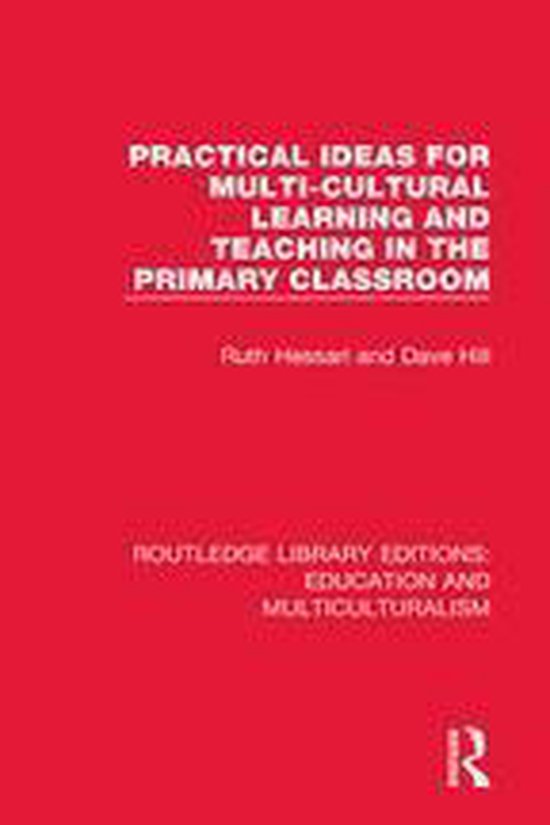 Routledge Library Editions: Education and Multiculturalism - ... - cover