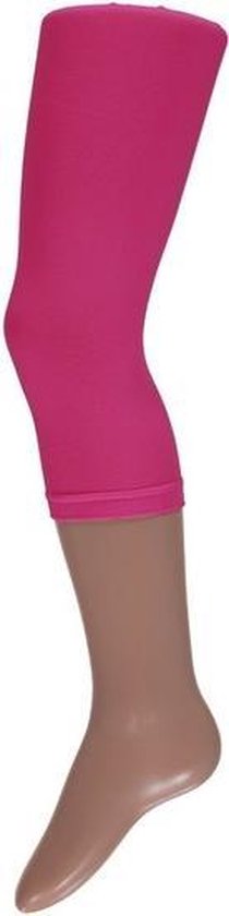 Kameraad satelliet Wetenschap Meisjes party leggings roze driekwart - Verkleedlegging basic roze voor  kinderen 104/110 | bol.com