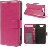 Cyclone Cover wallet hoesje Sony Xperia Z5 Compact roze
