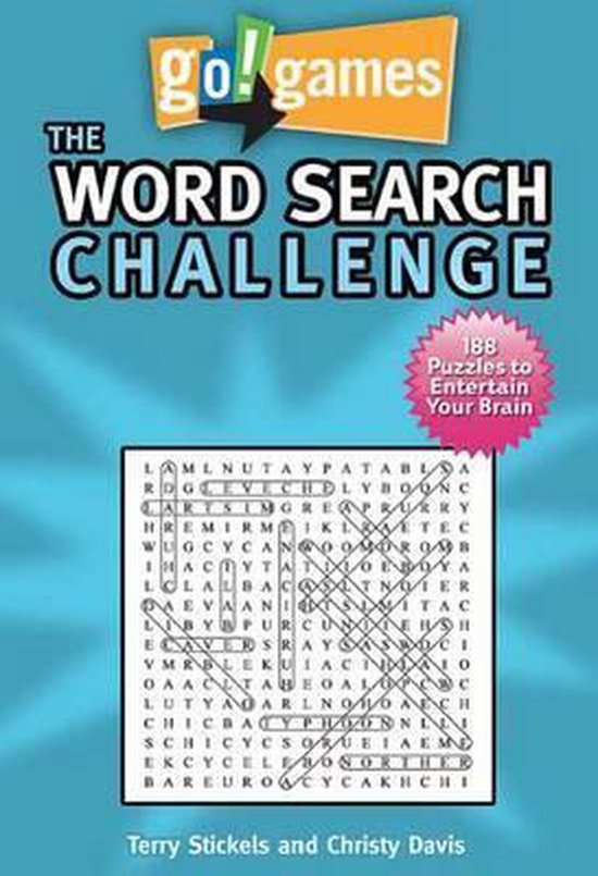 Go!games the Word Search Challenge, Terry Stickels 9781936140589