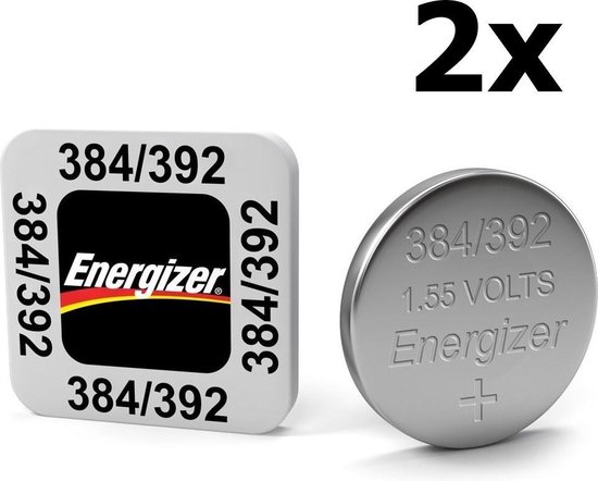 2 pièces - Pile bouton Energizer 384/392 1,55 V | bol.com