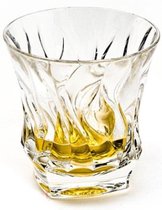 Beaux verres à whisky BAMBOU (6 pièces) en verre cristal