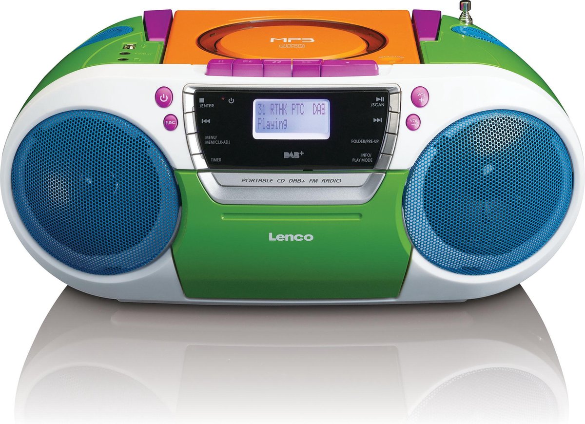 Lenco SCD681 Draagbare DAB+ Radio/CDspeler Kids