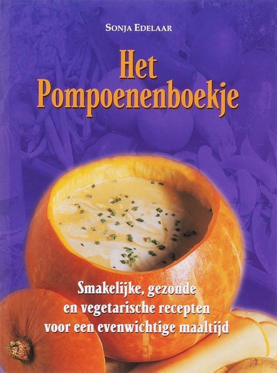 Cover van het boek 'Het pompoenenboekje' van Sonja Edelaar