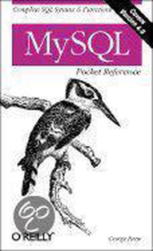 MySQL Pocket Reference - cover