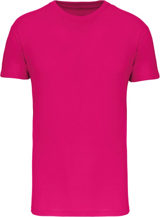 T-shirt fushia à col rond marque Kariban taille S