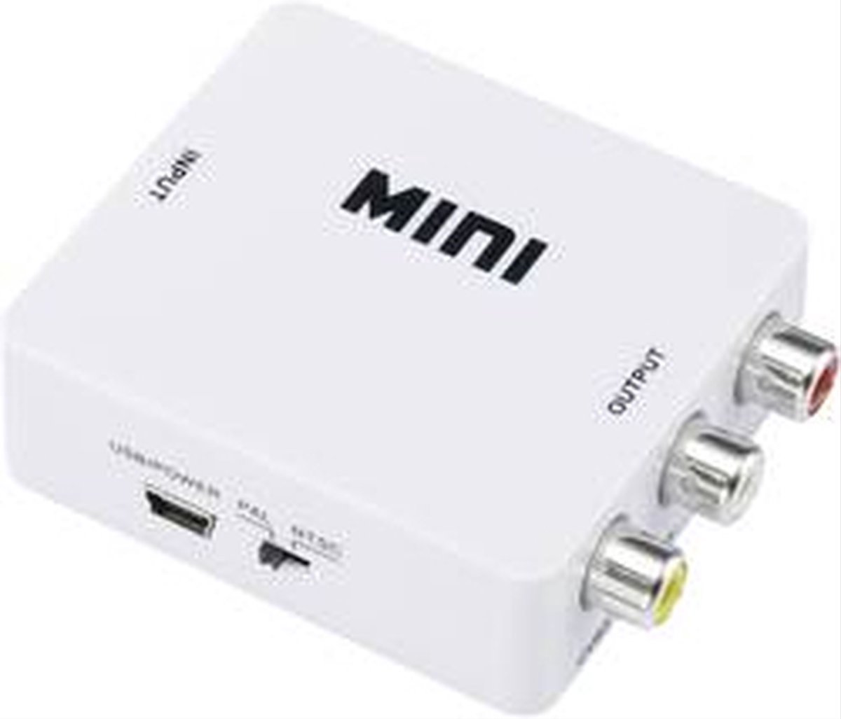 CHPN - HDMI-Naar-Tulp Converter - Haarscherp Beeld en Kristalhelder Geluid - HDMI to AV - Audio Video Kabel Adapter
