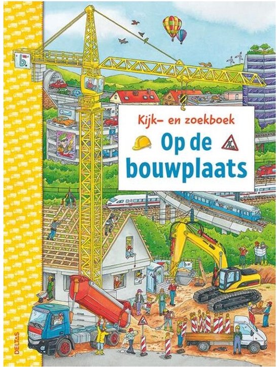 Kijk-en zoekboek - Op de bouwplaats - cover