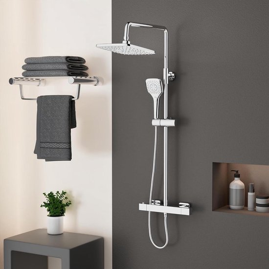 Grohe Rainshower SmartActive 310 Ronde Regendouchekop Met Muursteun 31 Chroom 88381