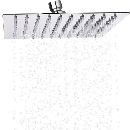 Douche à effet pluie Vision avec douche de tête en inox 20x30cm