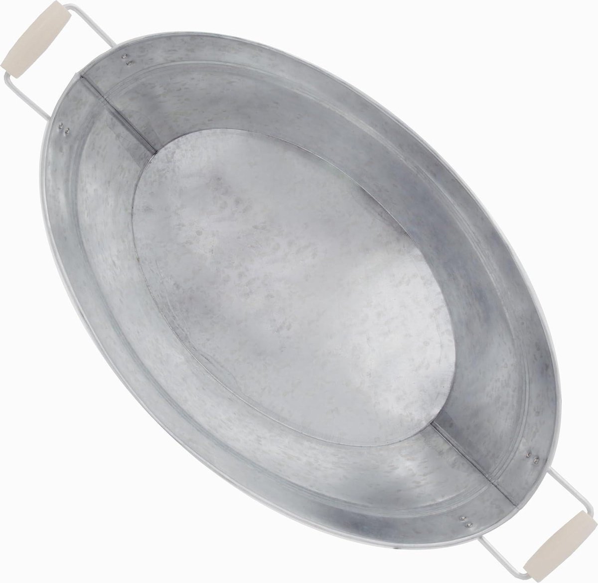 Blümelhuber Lackierte Wanne - Große Schale Zum Bepflanzen - Garten Deko Draussen Wasserwanne Miniteich Balkon Deko Teichwanne Garten Deko (grau Und Rosa) 4701346879
