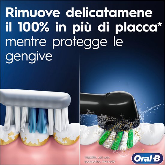 Oral-B Pro 1 Sensitive Clean Volwassene Roterende-oscillerende tandenborstel Blauw