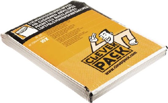 Enveloppe CleverPack coussin d'air nr20 370x480mm blanc 10 pièces