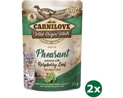 Carnilove pouch pheasant kattenvoer 2x 24x85 gr