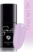 145 UV Hybrid Semilac Lila Story 7 ml.