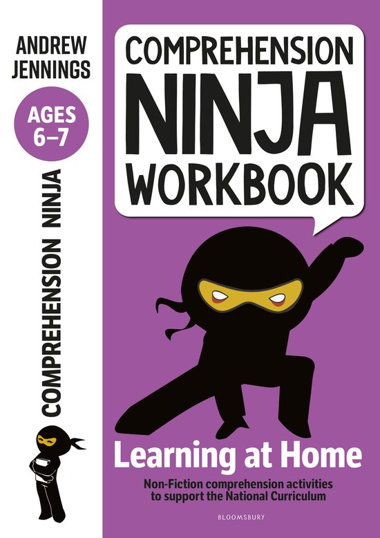 Comprehension Ninja Workbook for Ages 6-7 - cover