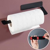 Bol.com Dekazia keukenrolhouder zwart mat - keukenrek - keukenpapierhouder - kitchen paper - keukenrolhouder - kitchen gadgets -... aanbieding