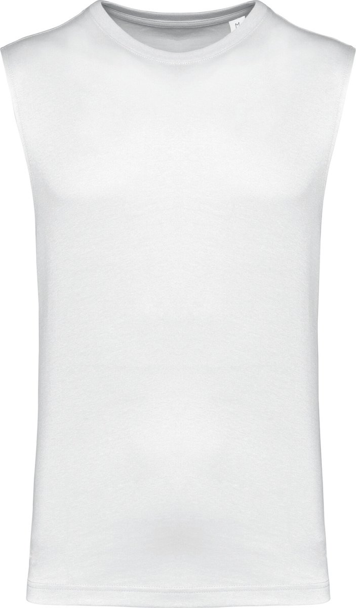 Kariban Duurzaam mouwloos heren-T-shirt K3022IC - White - M