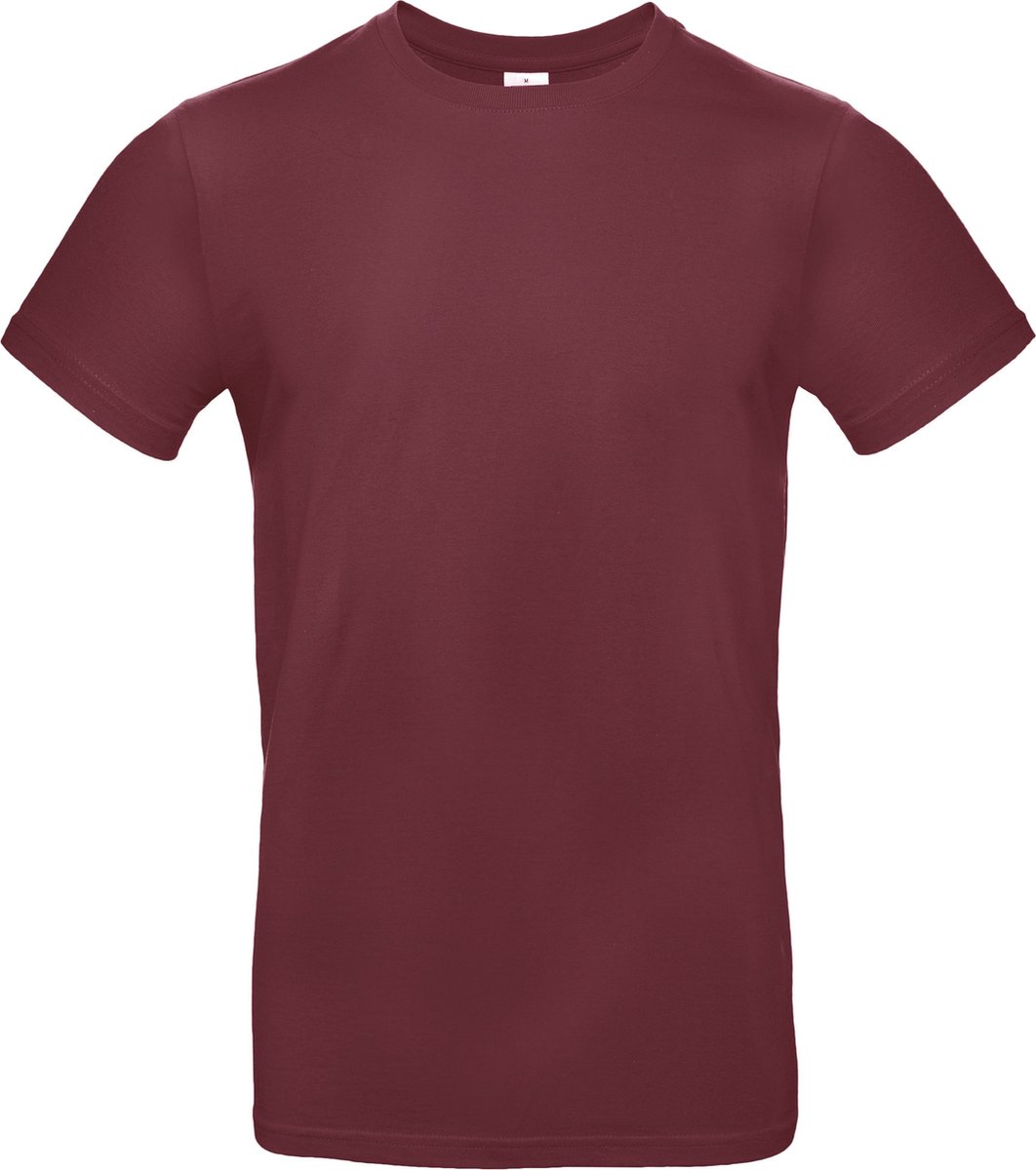 B&C #E190 Men's T-shirt CGTU03T - Burgundy - XL