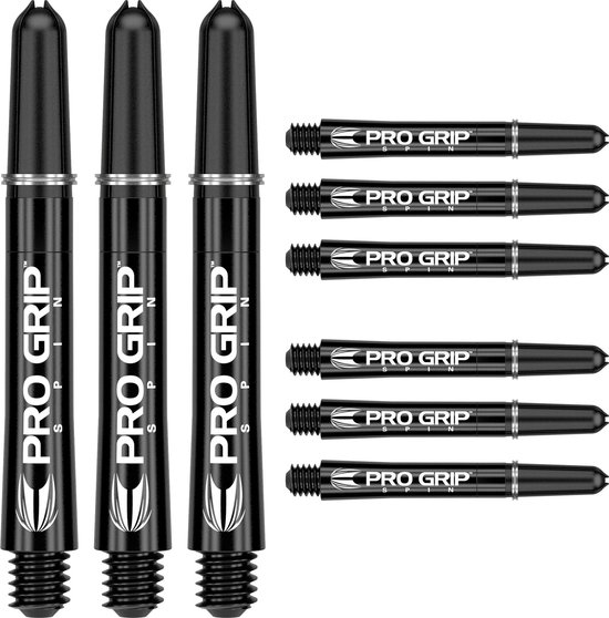 Foto: Target pro grip 3 set black dart shafts short