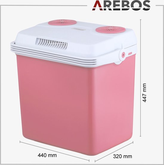 AREBOS Koelbox - Koelbox Elektrisch 12V 230 Volt - Koelbox Auto - 25L van AREBOS — afbeelding 2