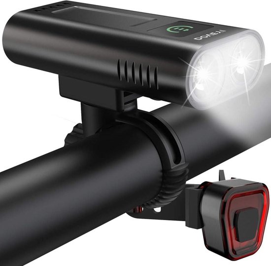 Fietsverlichtingsset magneet edge op