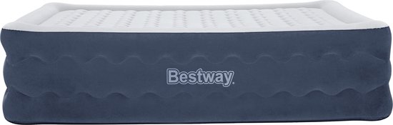 Bestway Tritech TruLeisure Queen Luchtmatras met Ingebouwde Elektrische Pomp en Antimicrobiële Coating 2,03 m x 1,52 m x 51 cm van Bestway — afbeelding 2
