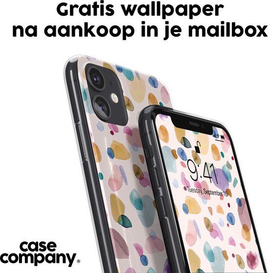 Case Company® - Coque adaptée pour Google Pixel 8a - Terrazzo Memphis - Coque de téléphone souple - Protection sur tous les côtés et bord de l'écran