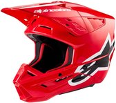 Alpinestars S-M5 Corp Helmet Ece 22.06 Bright Red Glossy L - Maat L - Helm