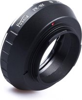 Adapter PK-NX: Pentax PK Lens - Samsung NX mount Camera