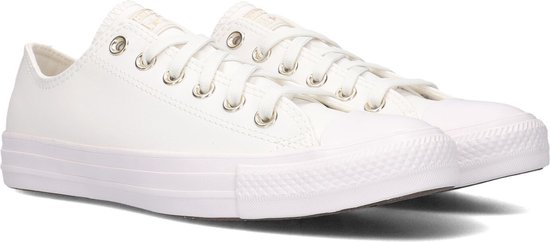 Converse Chuck Taylor All Star Mono Lage sneakers - Dames - Wit - Maat 37