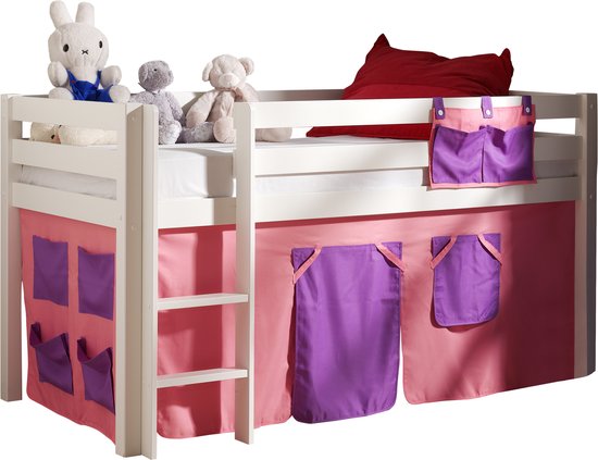 Foto: Halfhoogslaper charlotte wit bedtent bella