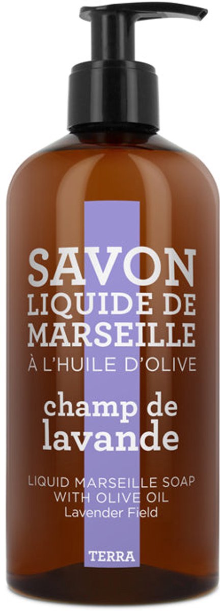 Terra - Handzeep 'Marseille' (Lavender Field, 500ml)