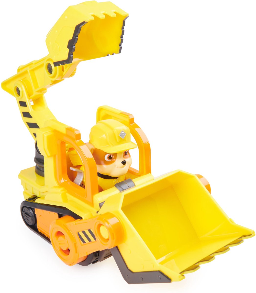 Rubble & Crew - Rubble’s Bulldozer met speelfiguur en beweegbare onderdelen - PAW Patrol speelgoed — afbeelding 22