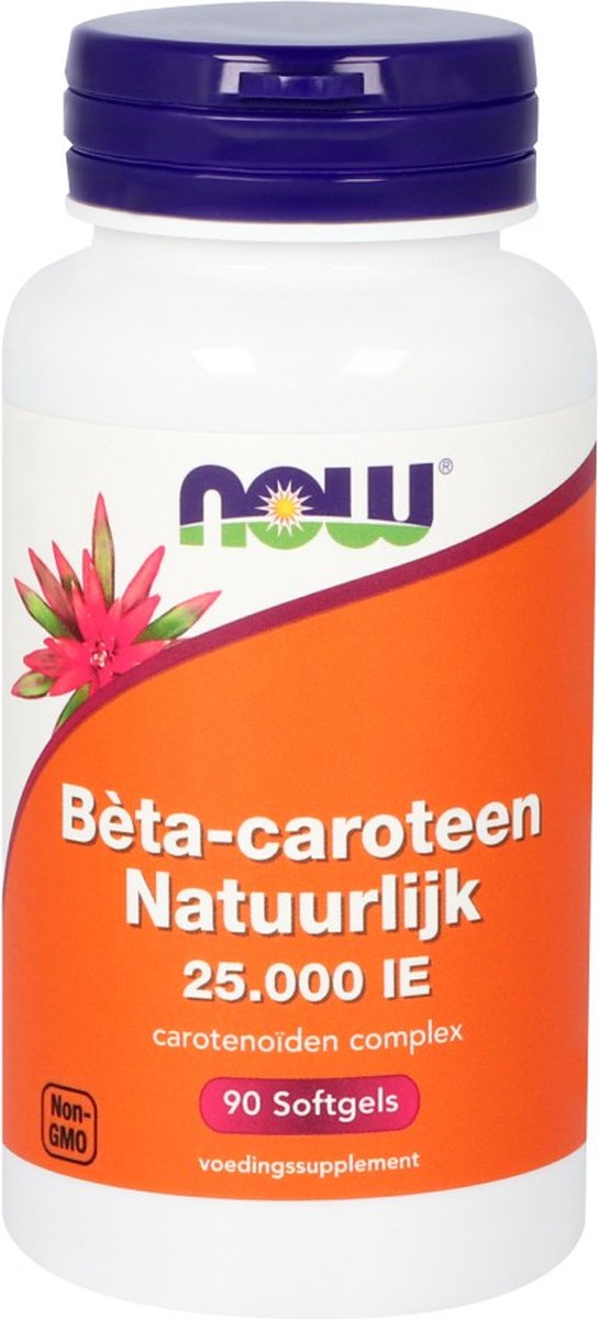 Now Foods - Bèta-Caroteen Natuurlijk - Carotenoïden Complex - 90 Softgels