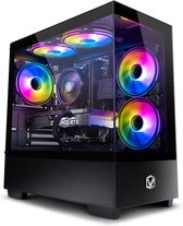 Bol.com Vibox V-183 Game PC - AMD Ryzen 5 4500 Processor 4.1GHz - Nvidia GTX 1650 4GB - 16GB RAM - 480GB SSD - Windows 11 - WiFi aanbieding