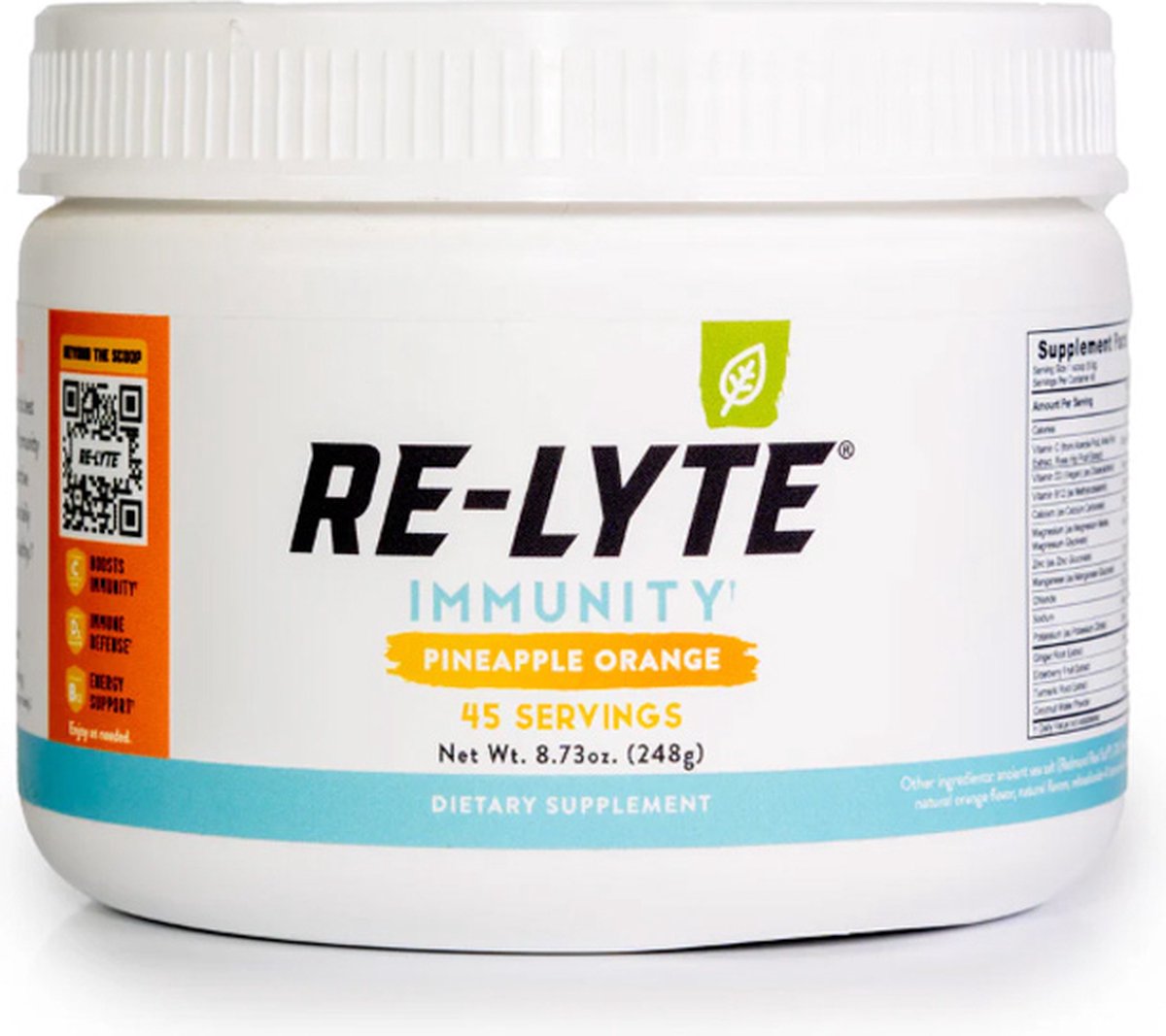 Goedkoopste Re-Lyte | Immunity Mix | Pineapple Orange 248g | 1 x 248 gram