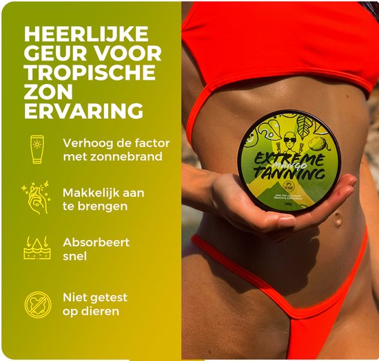 Bronzage extrême | Brun brillant | Beurre de bronzage| rayons de soleil | Banc solaire | À la boutique | Brunissage plus rapide | Crème solaire | Crème solaire