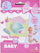 Simba - New Born Baby - Potty Training Set - Poppen - Accessoires - Vanaf 2 jaar