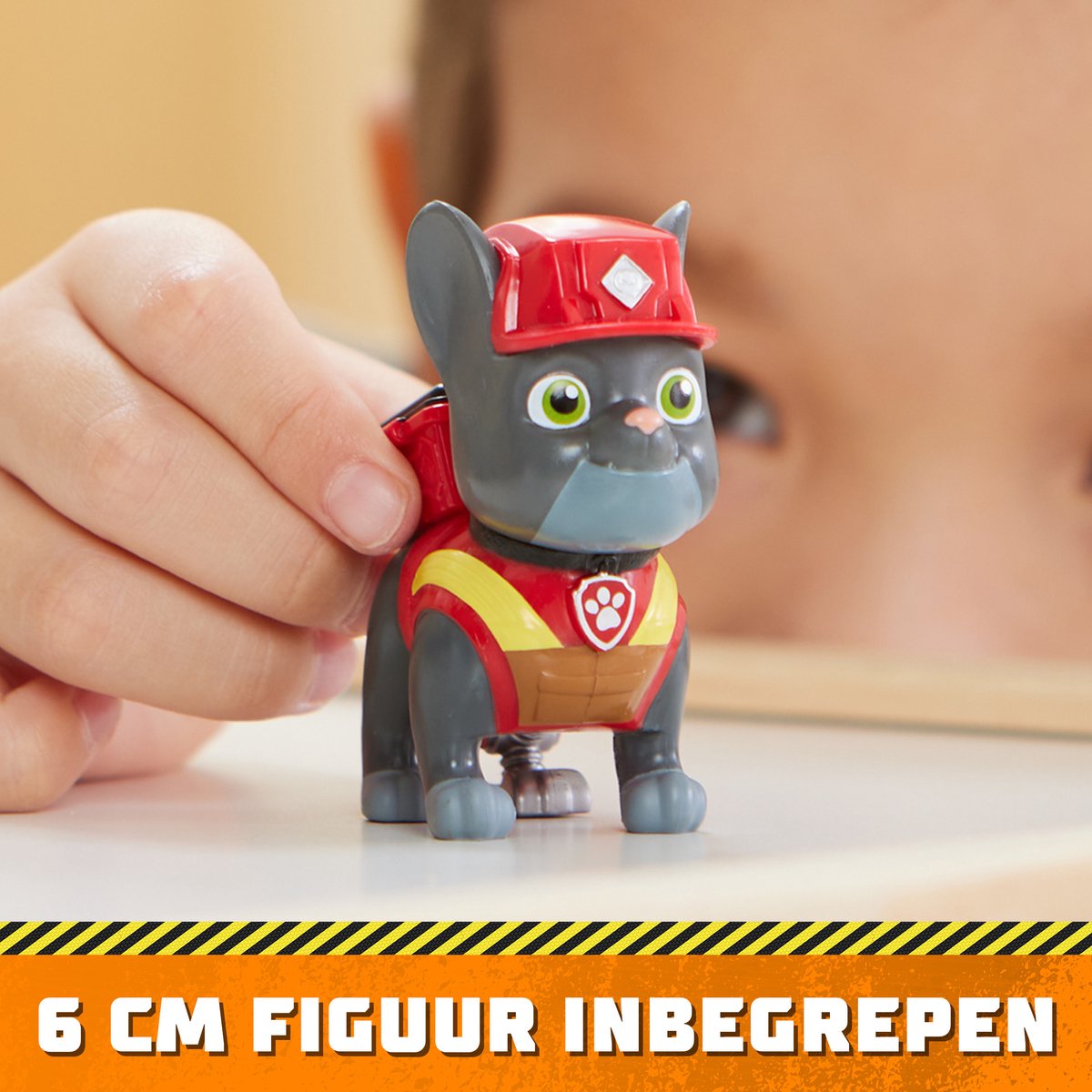 Rubble & Crew - Charger’s Kraanwagen met speelfiguur en beweegbare onderdelen - PAW Patrol speelgoed — afbeelding 16