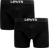 Levi's Lange short - 2 Pack 005 Black - maat L (L) - Heren Volwassenen - Katoen/elastaan- 701222842-005-L