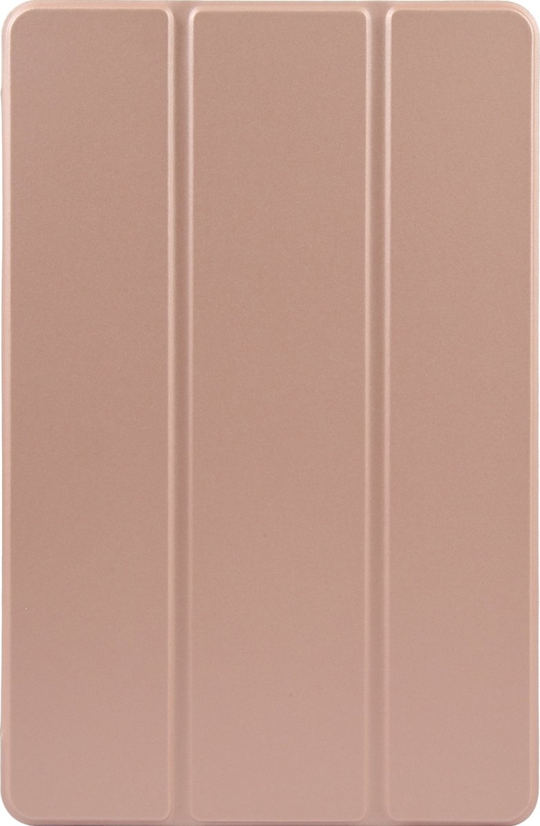Mobigear Tablethoes geschikt voor Apple iPad Pro 11 Inch (2024) Hoes | Mobigear Tri-Fold Gel Bookcase - Roségoud