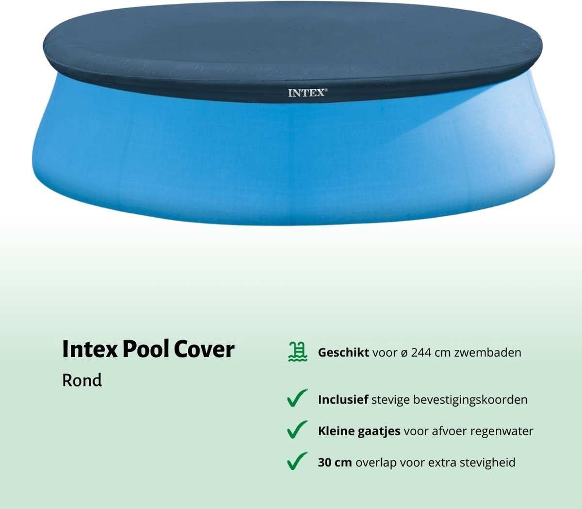 Accessoires voor Intex Easy Set Zwembad - 183x51 cm - Rond - Opblaasbaar - Walvis - Intex - 26102NP - Zwembadfilterpomp - Testrips - Afdekzeil - Filters - Chloordrijver - Chloor – foto 8