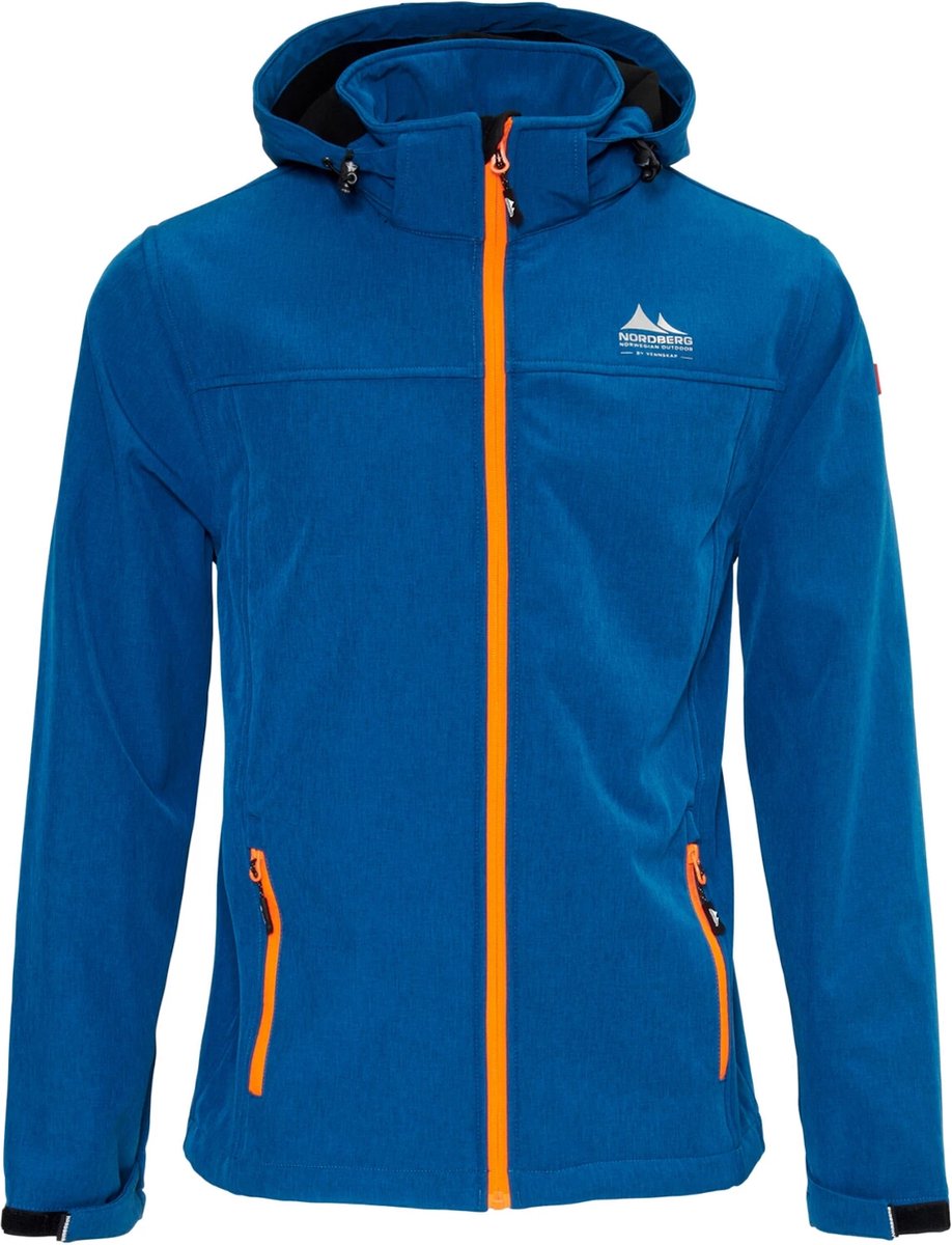 Nordberg Mats Softshell Outdoor Zomerjas Heren Petrol Melange Overige kleuren