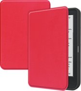 Étui adapté pour Kobo Clara BW, étui de protection, étui de Luxe, housse de Sleep - étui adapté pour Kobo Clara BW , rouge